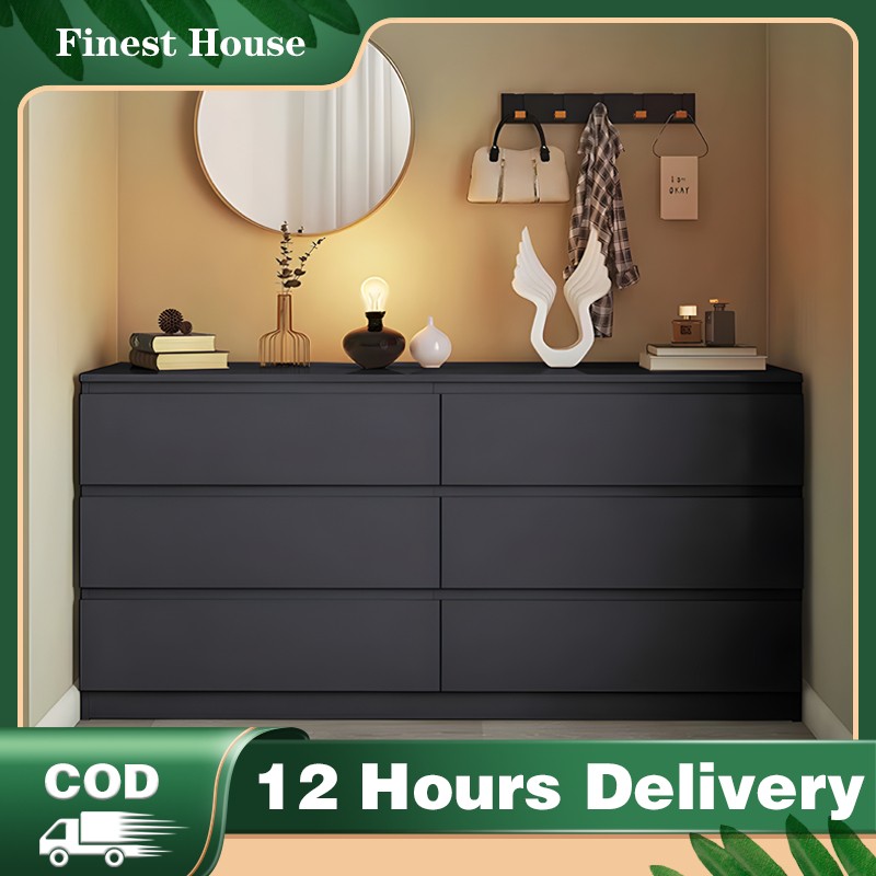 Chest Drawer Cabinet 3/4/5 Layer Nordic Aesthetic Bedside Closet Cabinet for Bedroom Living Room