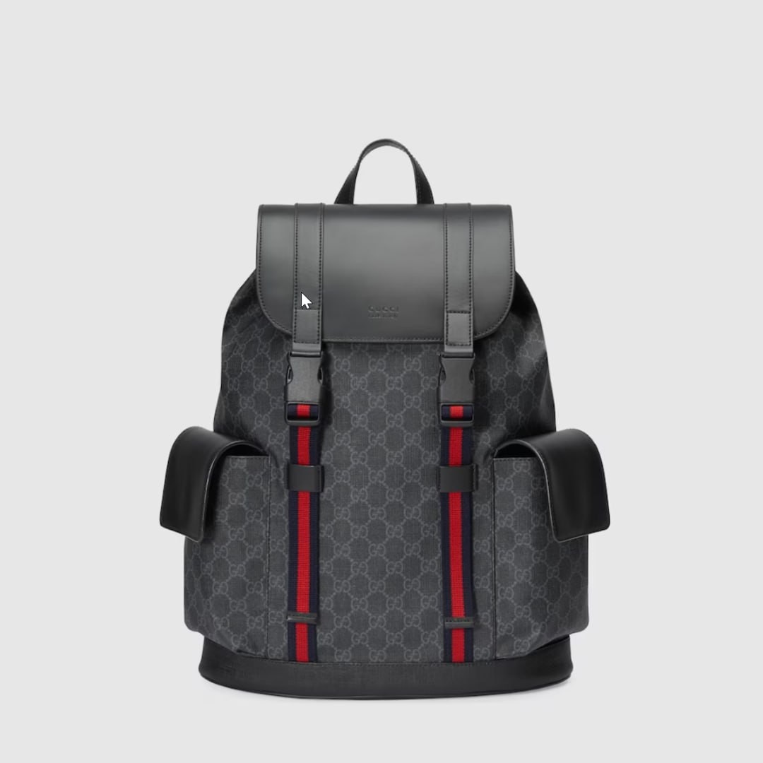 GG BLACK BACKPACK