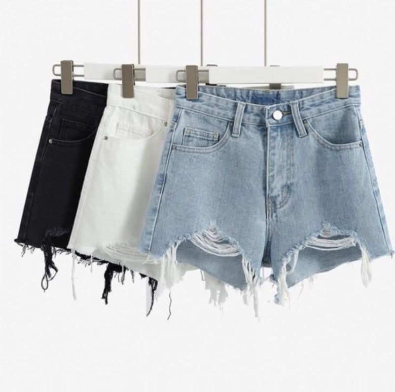 S-5XLSELLDAWomen Korean Highwaist short Denim shorts Jeansdenim shorts