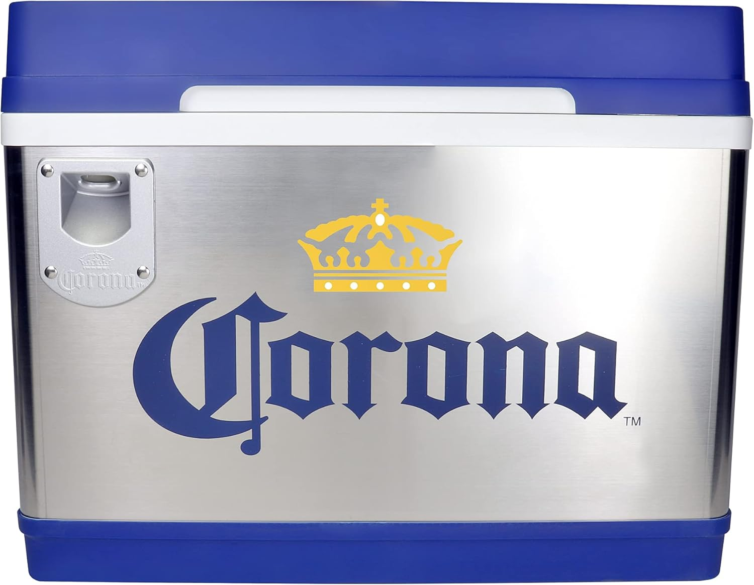 Corona Cruiser Thermoelectric Cooler, 45 Liters / 48 Quart Capacity, 12V DC/110V AC for for Beverage, Beer, Wine, Camping, Travel, Truck, RV, Cottage and Dorm