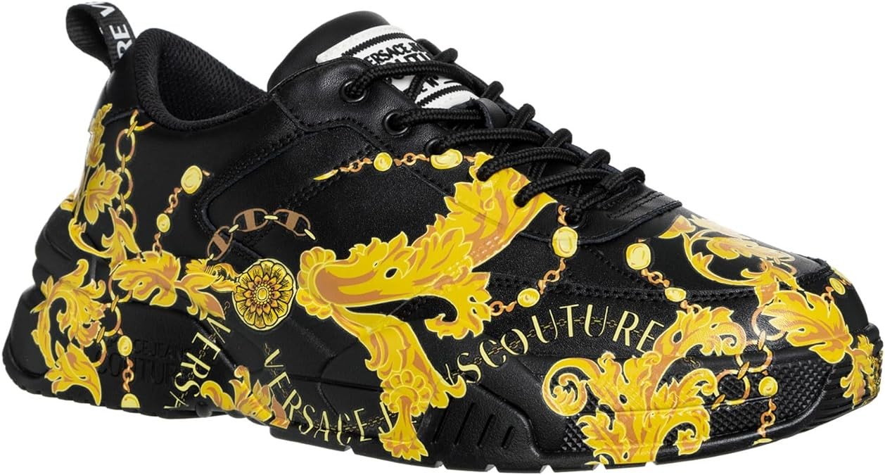Versace Jeans Couture Men Stargaze Sneakers Black
