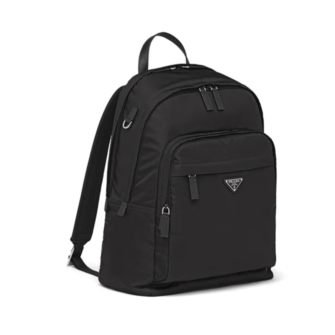 Prada Men's Bag Backpack Travel Bag 2VZ048VOOO-2DMG-F0002 Black TU