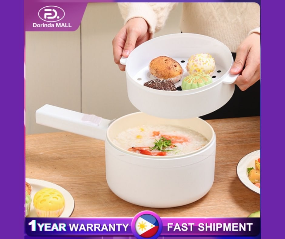 Electric Cooker Rice Cooker with Steamer Non-Stick Hot Pot Dual Use Electric Stove Multifunctional