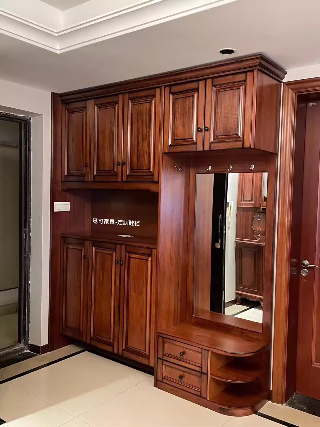 Finished furniture and solid wood custom furniture Custom home furniture final payment difference link