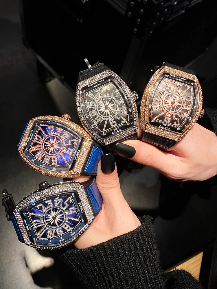 2023fm Frank high-end watch men's barrel Muller star-filled diamond couple watch pair watch women's watch