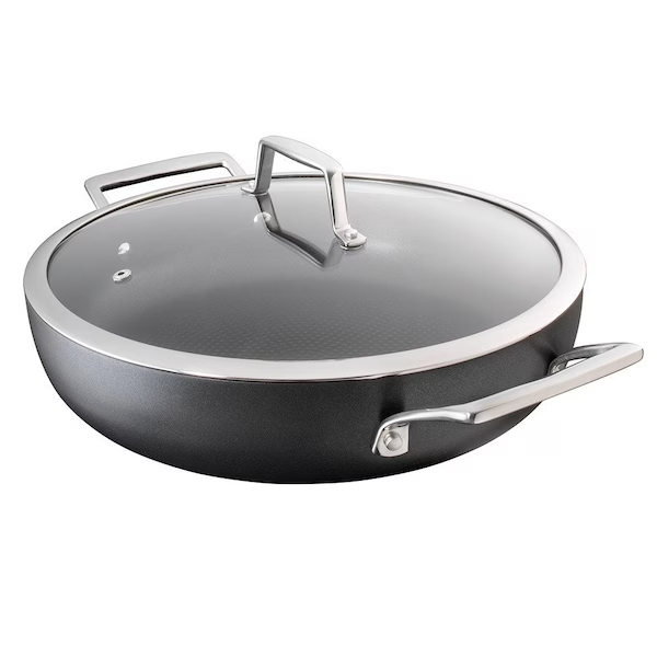 Image 2 Image 3 Go to slide 1 Go to slide 2 Go to slide 3 1/3 Cuisine::pro Diamond 9 Hard Anodised Aluminium Non-Stick Ultimate Pan 28cm