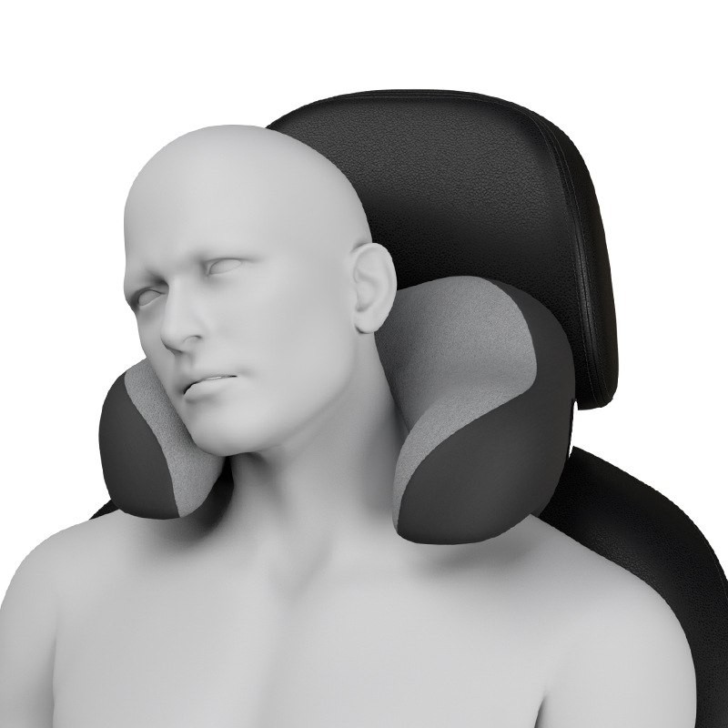U-shaped car headrest car memory foam neck pillow comfortable skin-friendly car pillow neck pillow factory