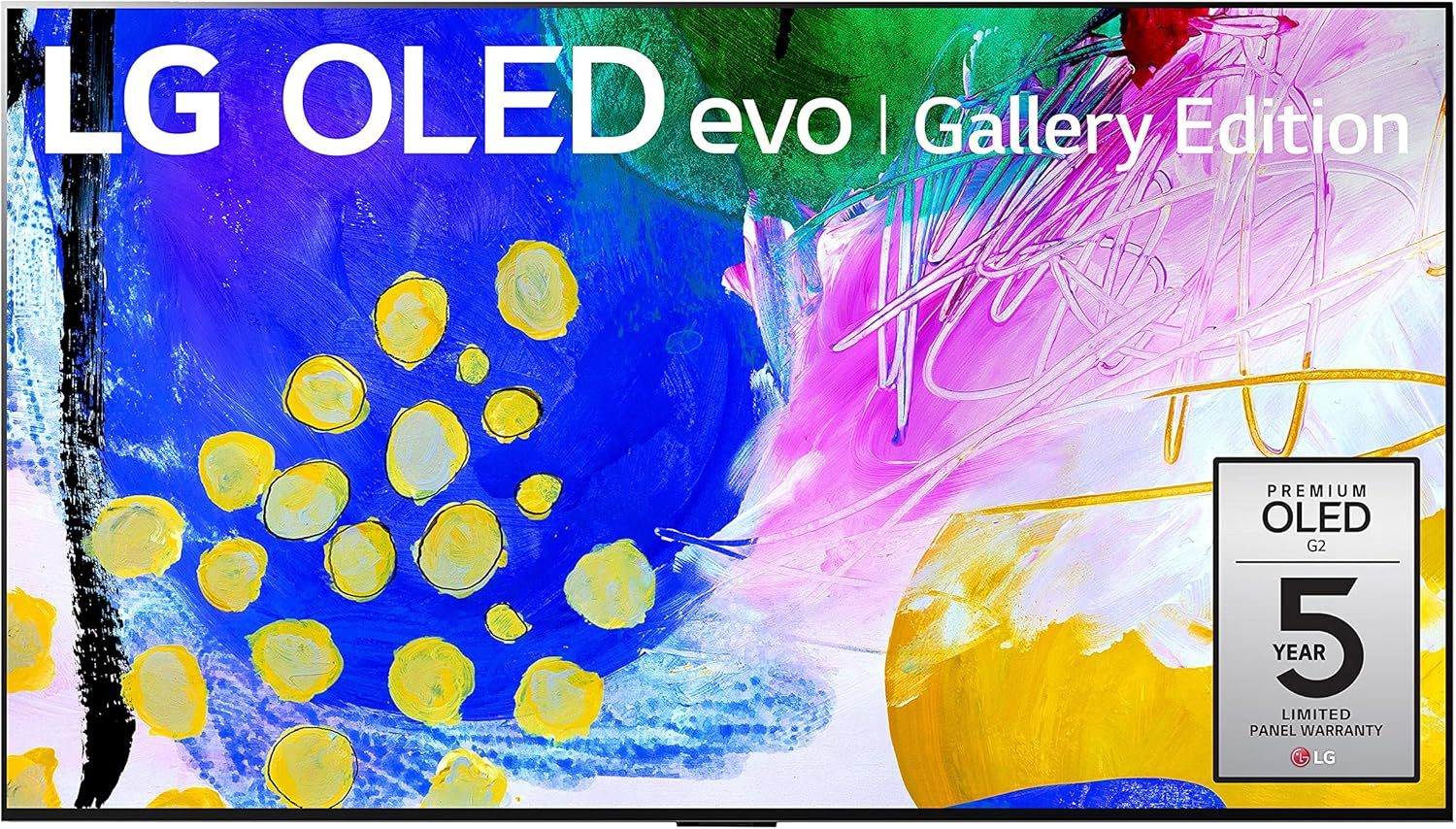 LG G2 Series 77-Inch Class OLED evo Gallery Edition Smart TV OLED77G2PUA, 2022 - AI-Powered 4K , Alexa Built-in