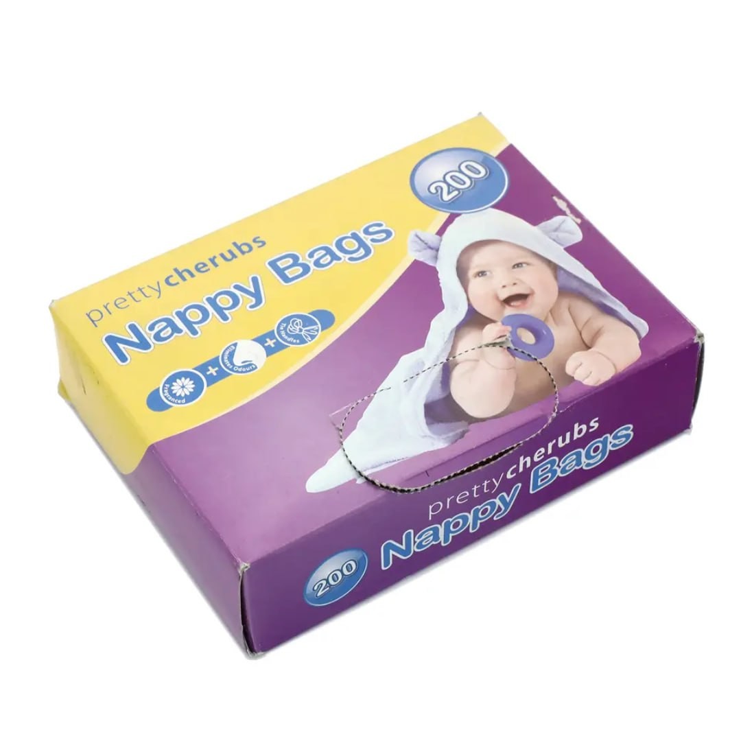 HDPE Colorful Scented Diaper Refill Bags for Baby Three or Four Rolls One Pack