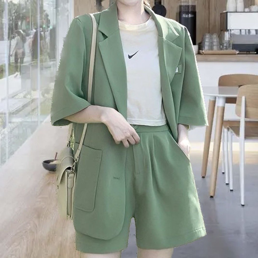 [Terno] Coat for woman blazer coordinates set French Fashion Wear Suit Women's Design Suit Jacket blazer terno for woman