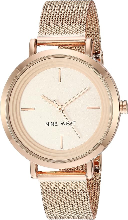 Nine West Women's Mesh Bracelet Watch