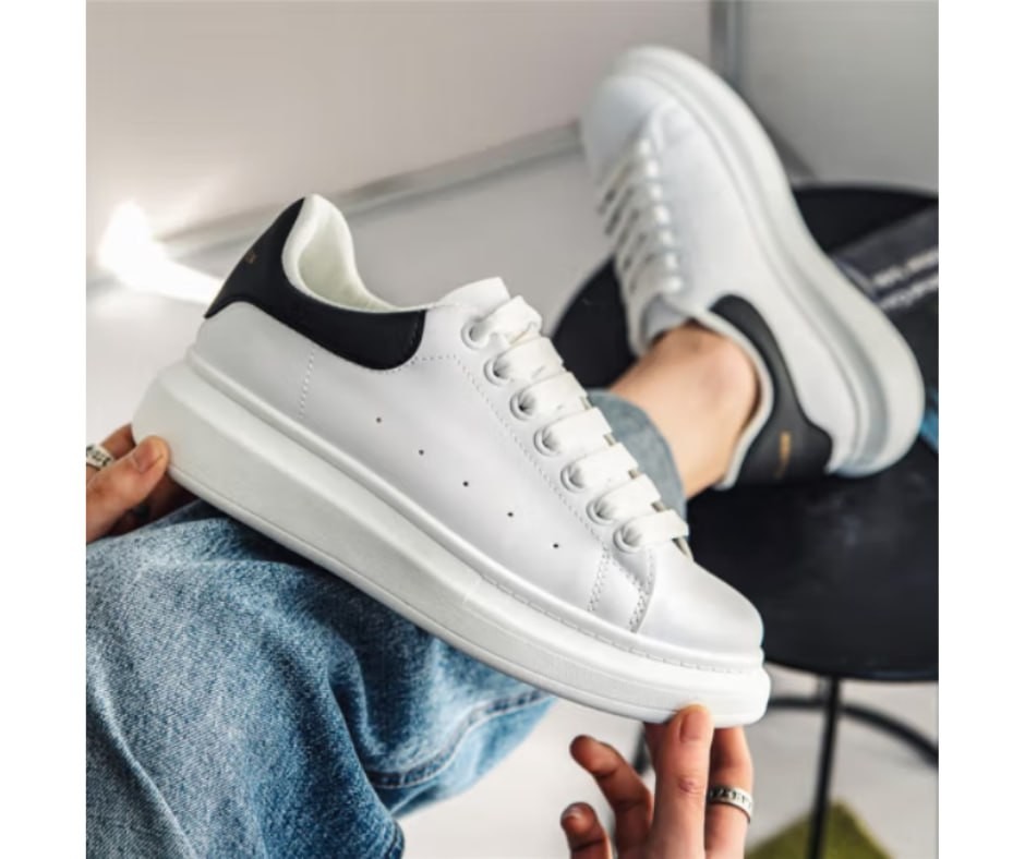 Foss Phil men's shoes summer German training board shoes men's height-increasing small white shoes casual trendy shoes breathable shoes men jl-MK1 white and black 41