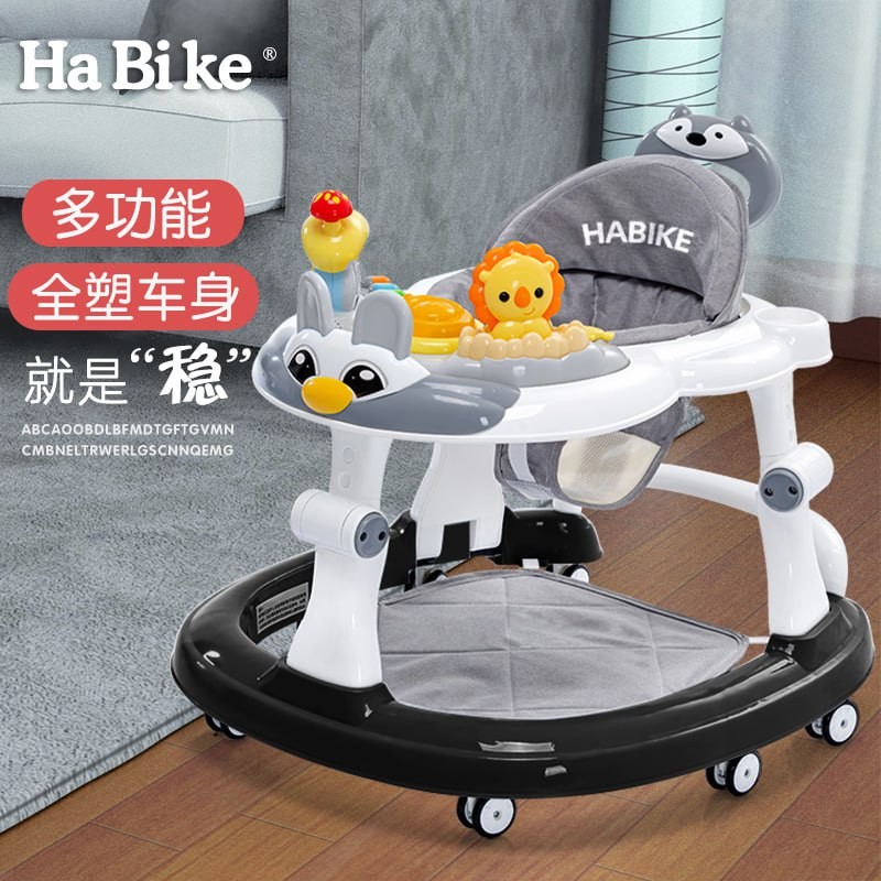 baby walker anti-o-leg learning driving young children anti-rollover multi-functional baby starting car 2024 new