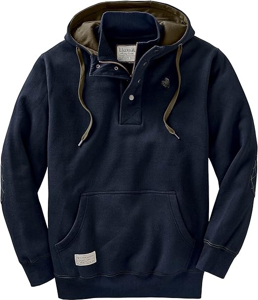 Legendary Whitetails Men's Tough as Buck 1/4 Zip Action Hoodie