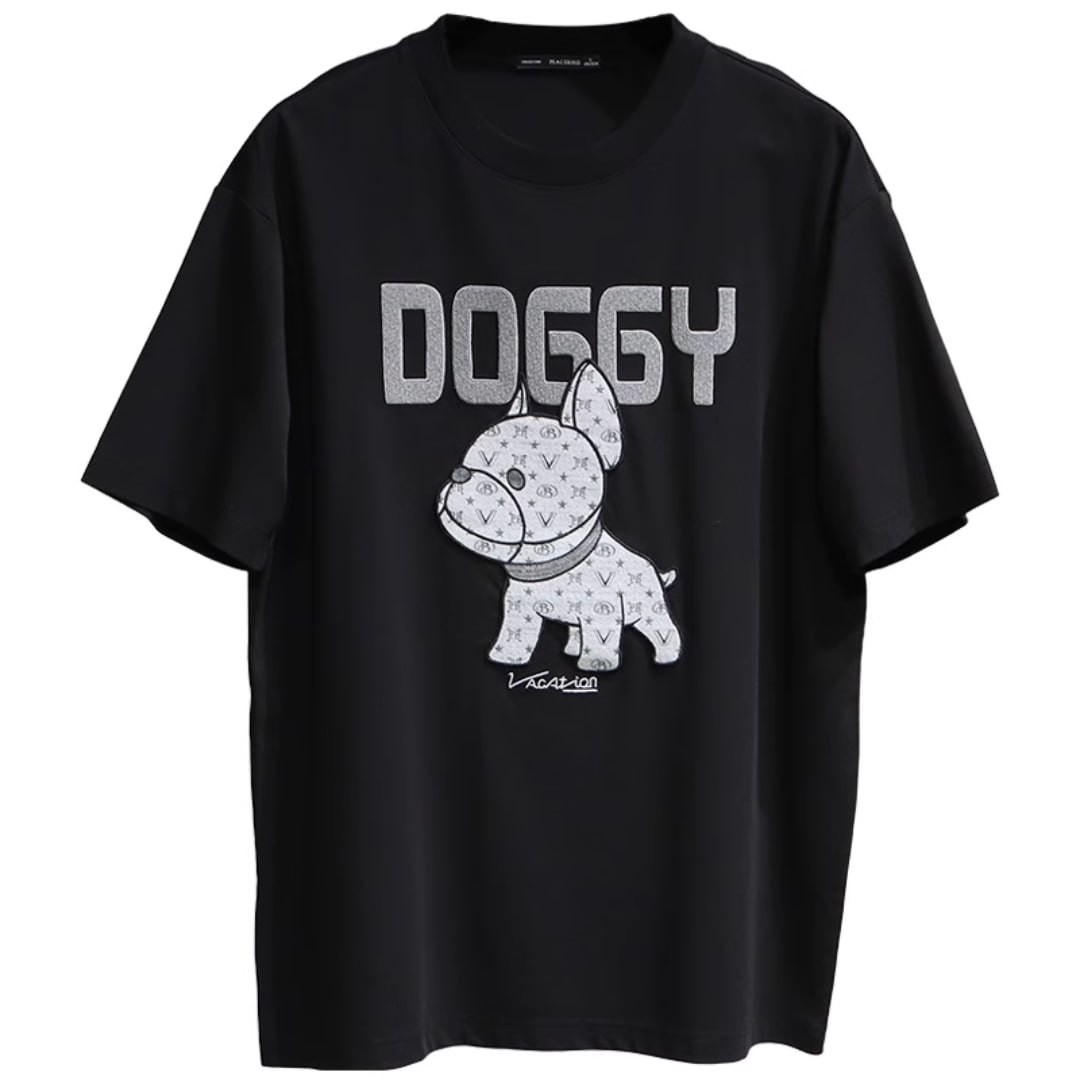 PEACEBIRDPeacebird men's 2023 summer new domestic purchasing agent fashion short-sleeved T-shirt B1DAD2213