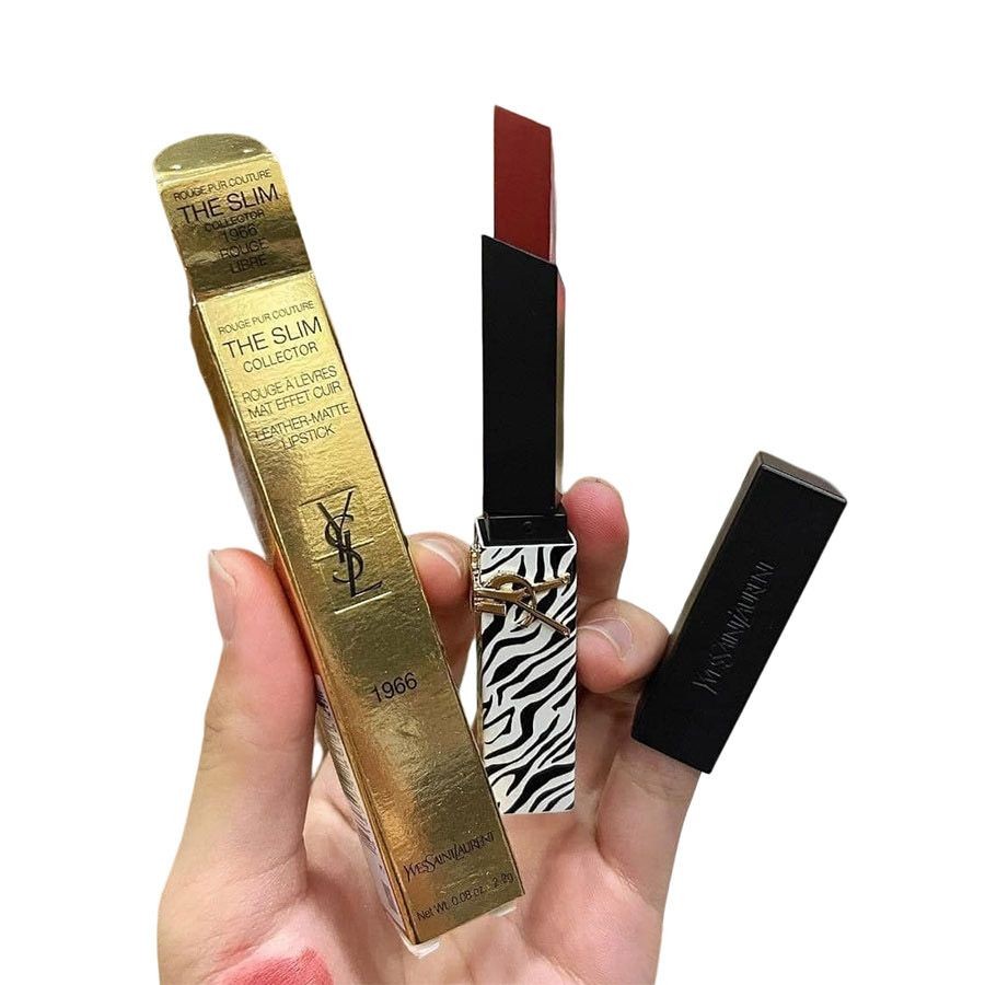 Yves Saint Laurent YSL Rouge Pur Couture The Slim 1966 Rouge Libre Limited Earth Red