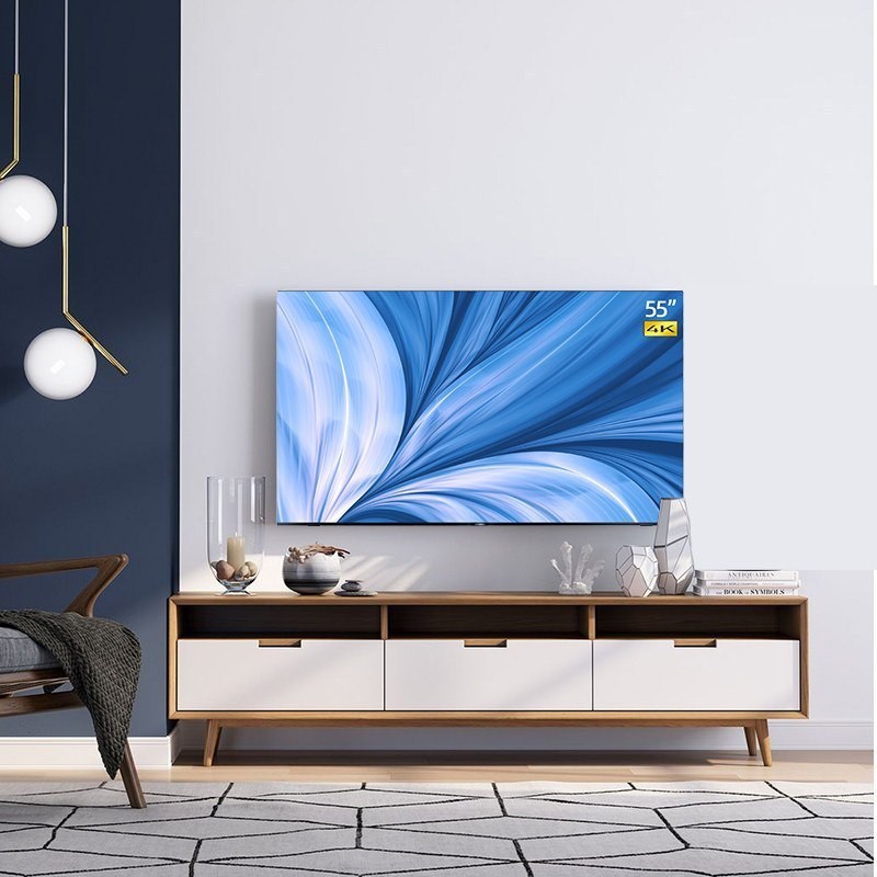 Sharp TV 4T-M55Q6CA 55-inch Full Screen 4K Ultra HD 2+16G Dolby Audio HDR10 Smart Network Flat Panel LCD TV WiFi