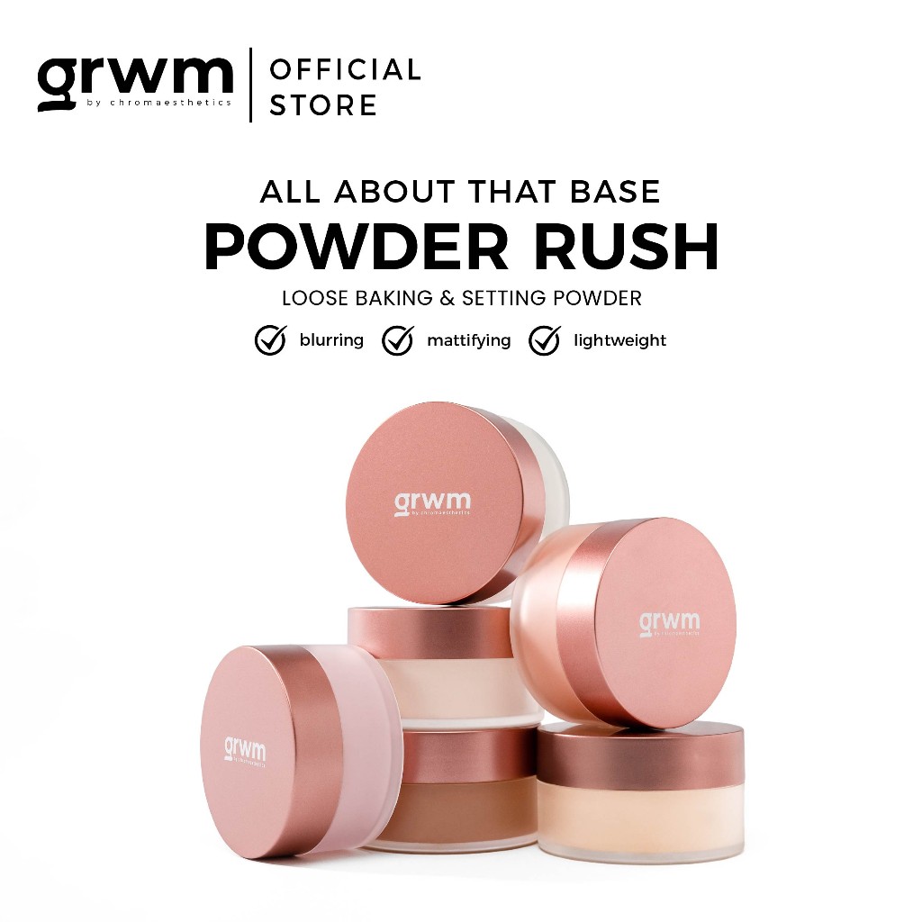 GRWM Cosmetics Powder Rush - Loose Baking and Setting Powder
