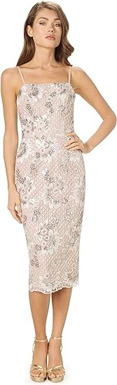 Dress the Population Women's Josselyn Bodycon Midi Dress