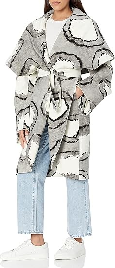 Norma Kamali Women's Wrap Coat