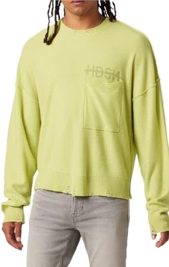 HUDSON Men's Crew Neck Sweater