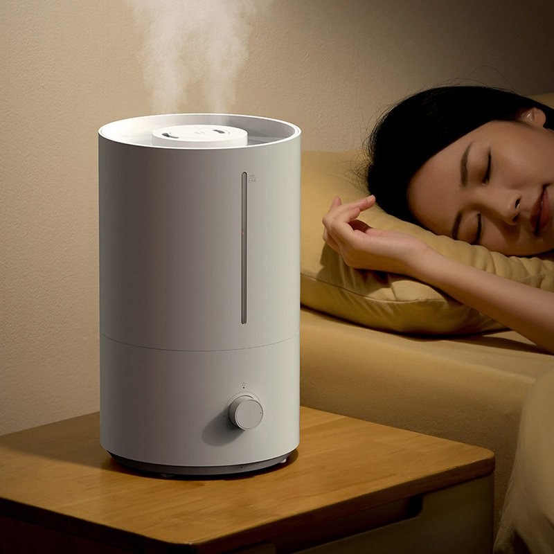 Mijia Humidifier 2 Bedroom Home Office Desktop Mini Low Noise Air Humidification Silver Ion Material Water Adding 4L Large Capacity