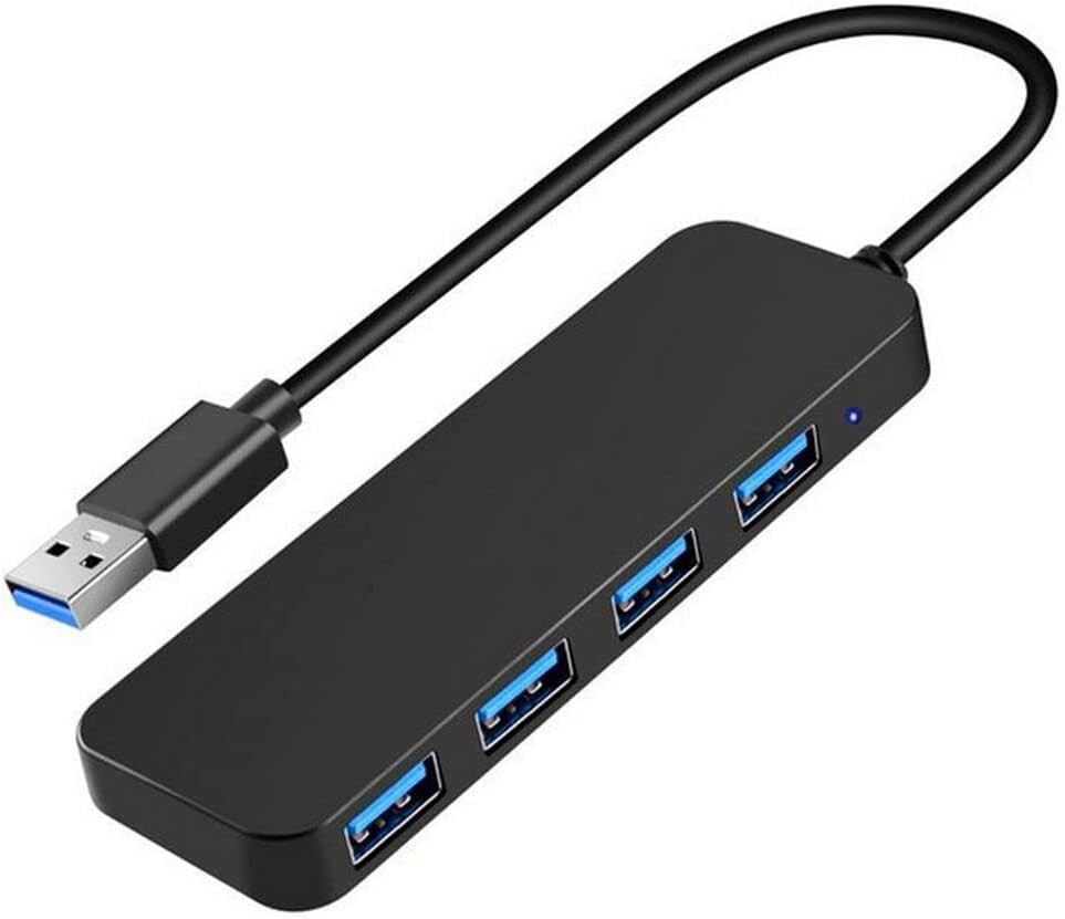USB 3.0 Hub, VIENON 4-Port USB Hub USB Splitter USB Expander for Laptop, Xbox, Flash Drive, HDD, Console, Printer, Camera,Keyborad, Mouse