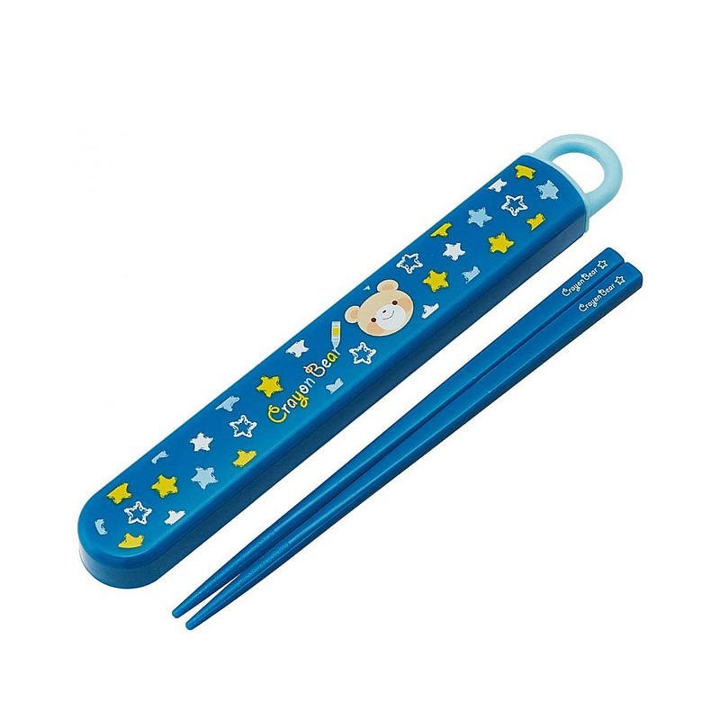 SKATER Crayon Shinchan pattern children's portable chopsticks with chopsticks storage box