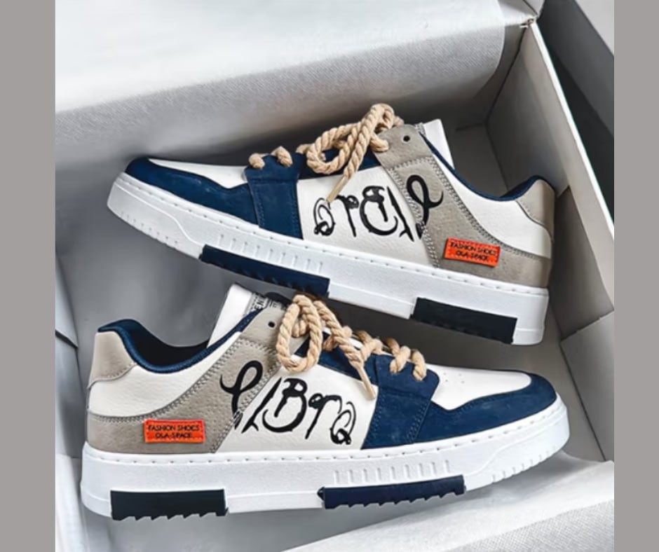 Nine-inch sunshine men's shoes spring and summer 2024 new spring men's low-cut sneakers all-match sports and leisure trendy shoes niche design men's shoes white and