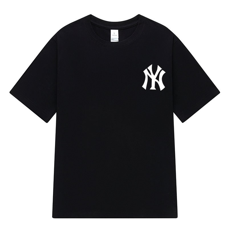 Li Yinu summer new men's and women's short-sleeved T-shirt casual couple summer tops bottoming shirt DT-2473-小NY
