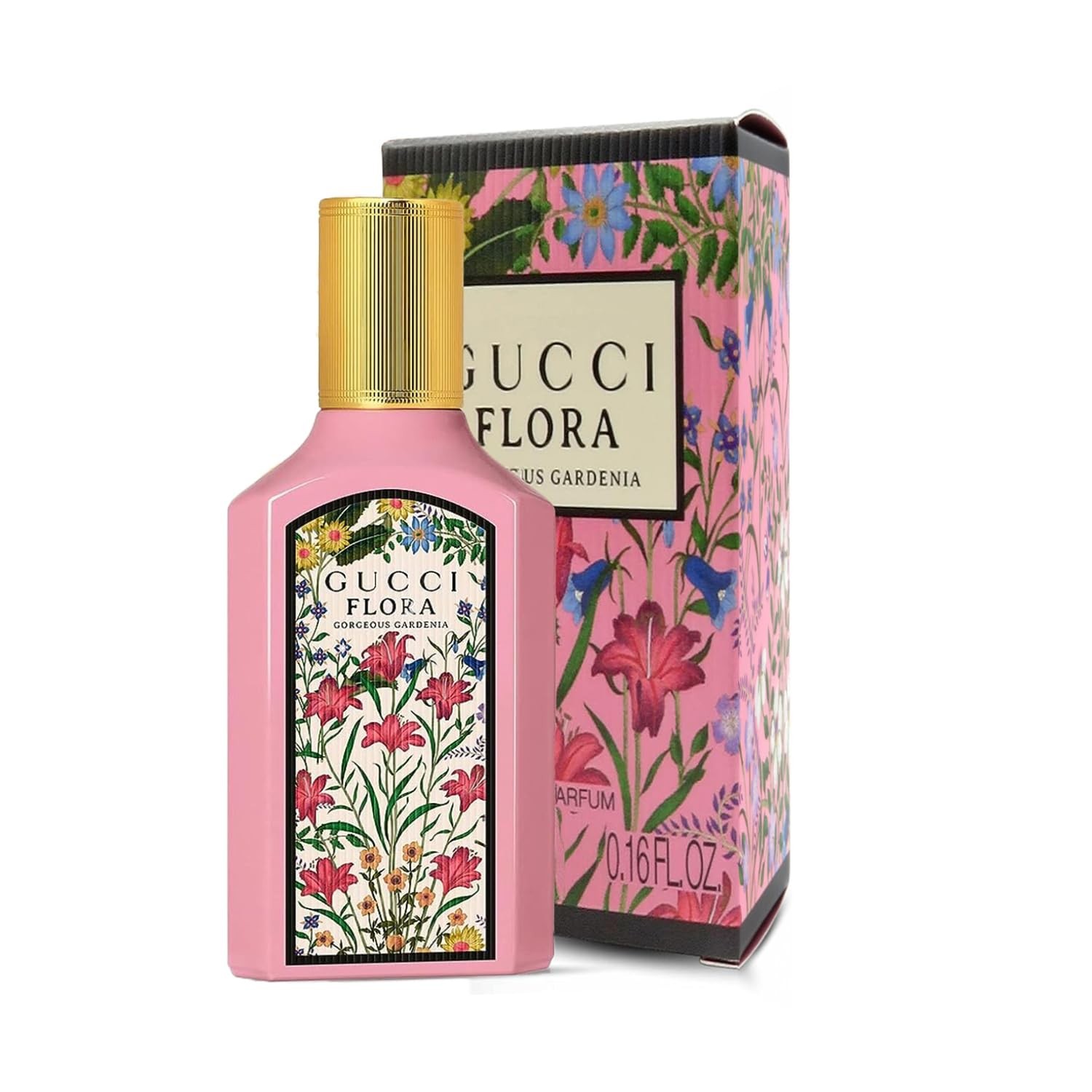 Gucci Flora Gorgeous Gardenia Eau De Parfum ~ Mini Splash Top 0.16 Fl Oz