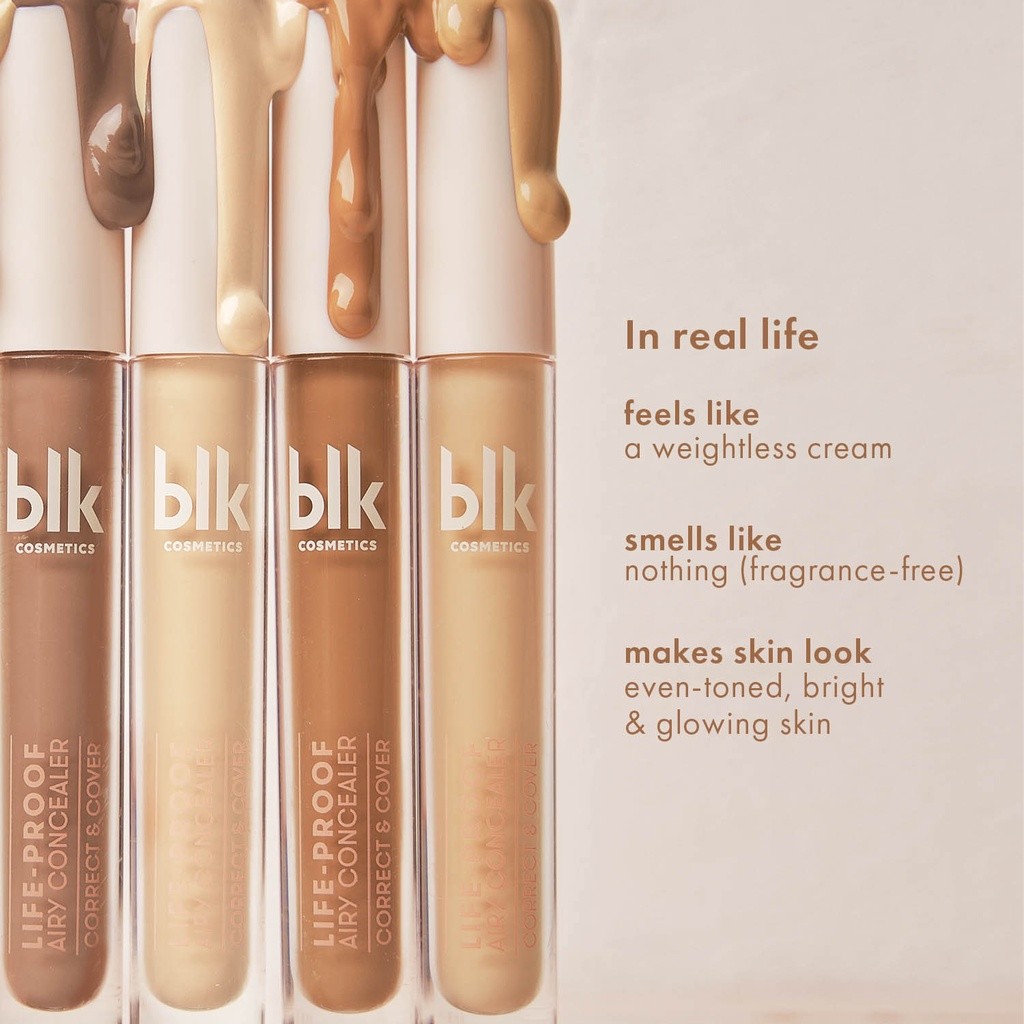 blk cosmetics daydream life-proof airy concealer trio