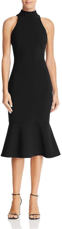 LIKELY womens Likely Raelynn Bodycon Sleeveless Midi Dress