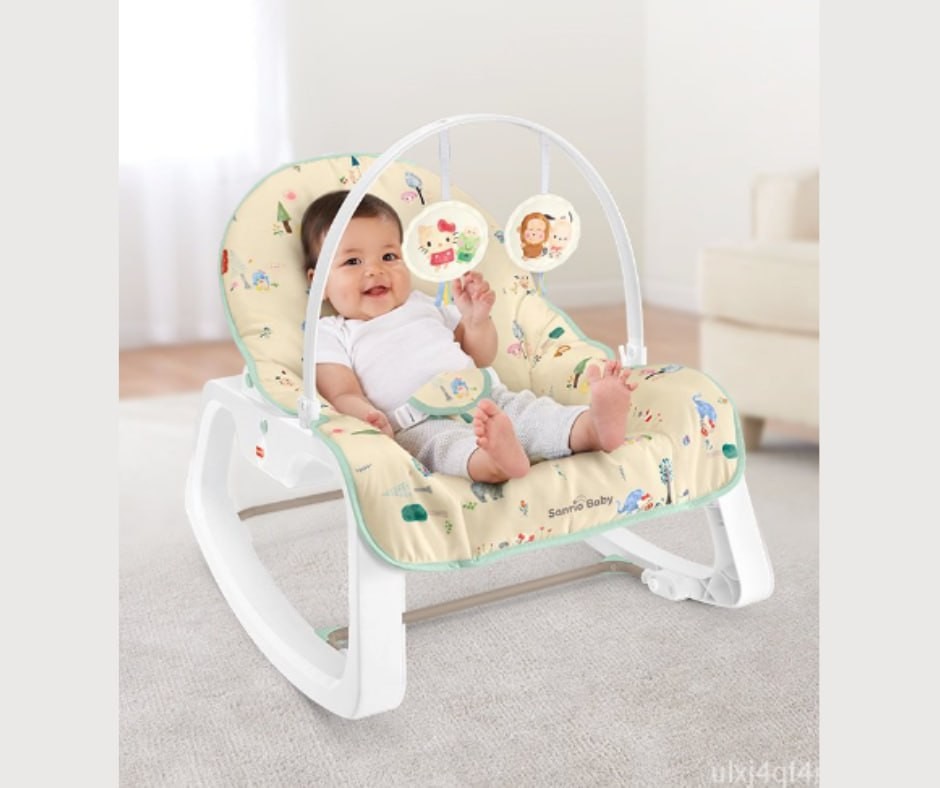 ZcmCrib HOUMASH Baby Cradle Fisher Multifunctional Newborn Cradle Rocking Supplies Recliner Comfort