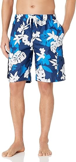 Kanu Surf Men's Paradigm Plaid Swim Trunks