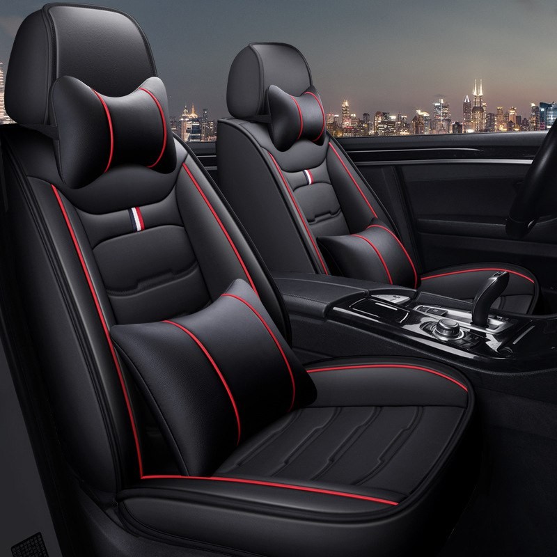 Foreign trade factory direct sale car seat cushion four seasons universal wholesale new all-enclosed seat cover leather seat cover