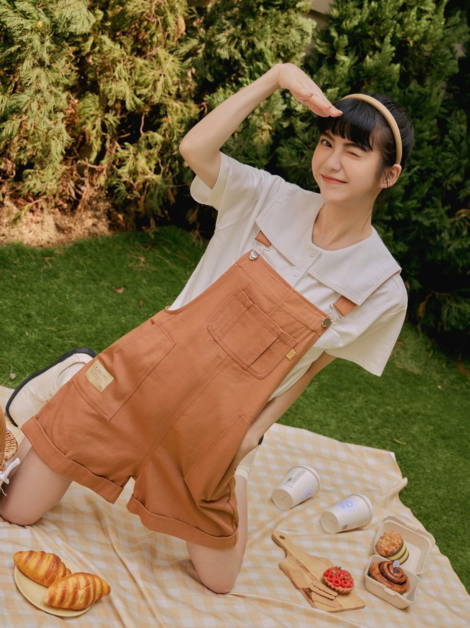 OB Yanxuan LinGaBi Fantuan Good Friend Wide Version Reversed Suspenders KG1553